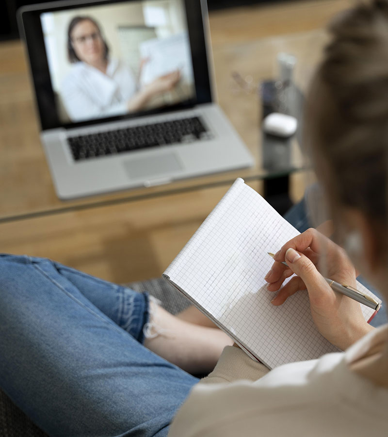 Thérapie : consultation en ligne Thérapie : consultation en ligne